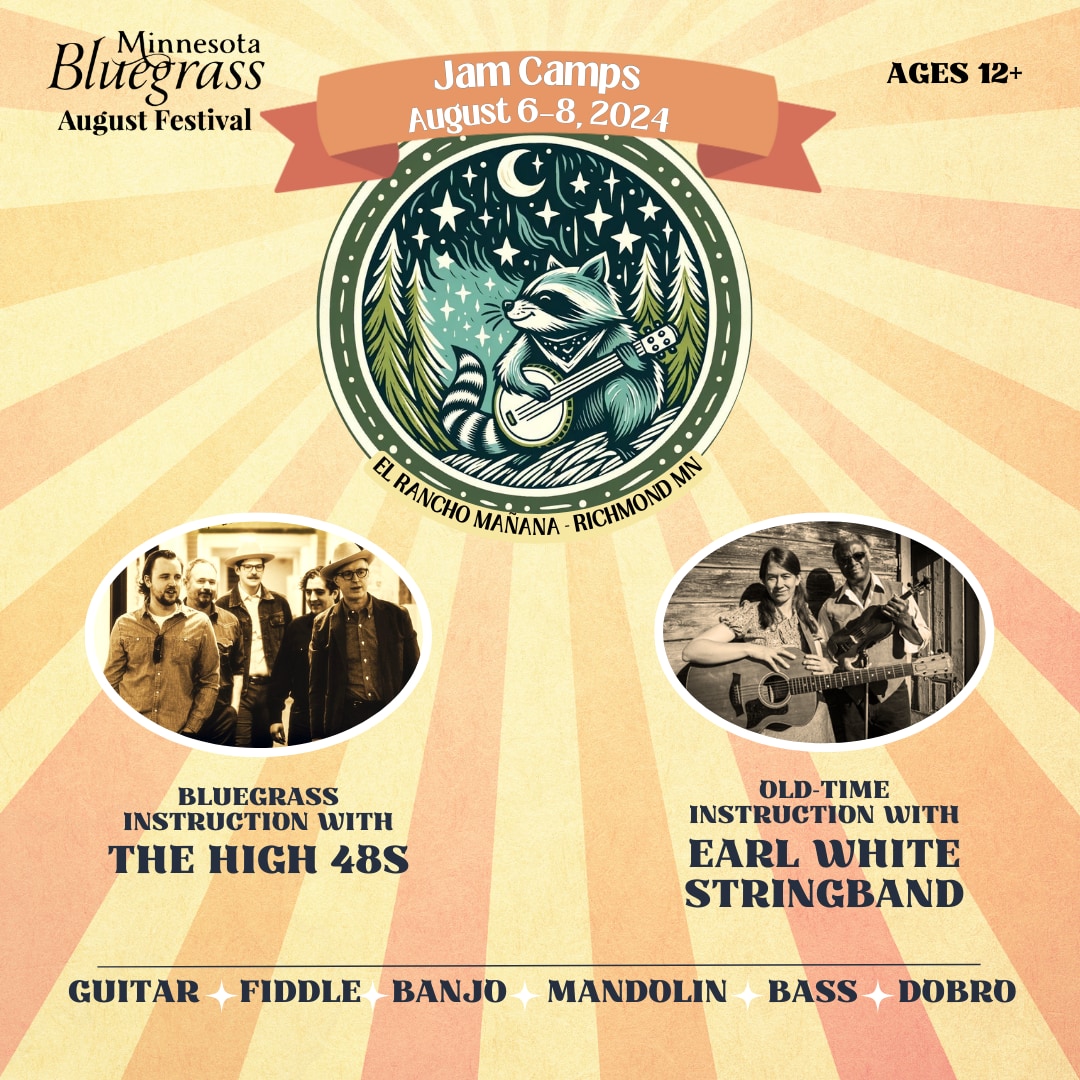 MBOTMA Bluegrass Jam Camp (Aug. 6-8)